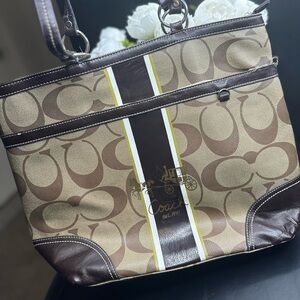 Coach Brown Classic Tote Bag